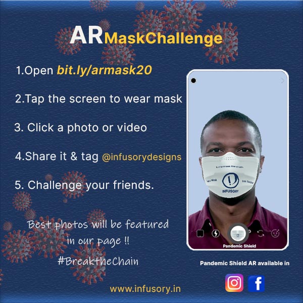 AR Mask Challenge by Infusory